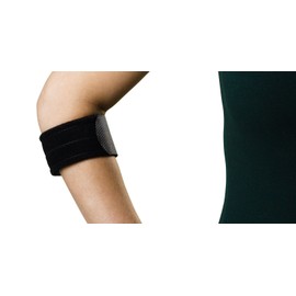 Medline Tennis Elbow Compression Support Strap, Neoprene, Universal 21 Inch, Hook-and-Loop Closure, Case of 1 Each