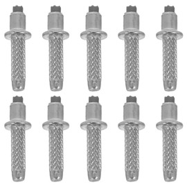 Garneck Hiking Poles Replacement Tips: Set of 10 Premium Tungsten Tips for Trekking Pole & Alpine Pole - Robust Hiking Pole Tip for Hiking Climbing Mountaineering Outdoor