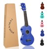 POMAIKAI Soprano Ukulele for Beginners, Guitar 21 Inch Ukelele Instrument