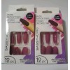 Sassy + Chic Matte Finish Nails Coffin Shape 2pk