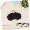 Beavorty 6pcs Black Sleep Mask for Travel and Nap Soft