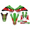 2003-2008 KX 125 Ricochet Green Senge Graphics Base Kit Compatible