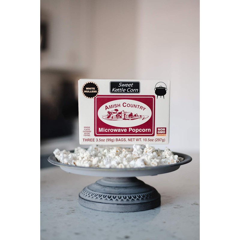 Amish Country Popcorn | Old Fashioned Microwave Popcorn | Non-GMO,