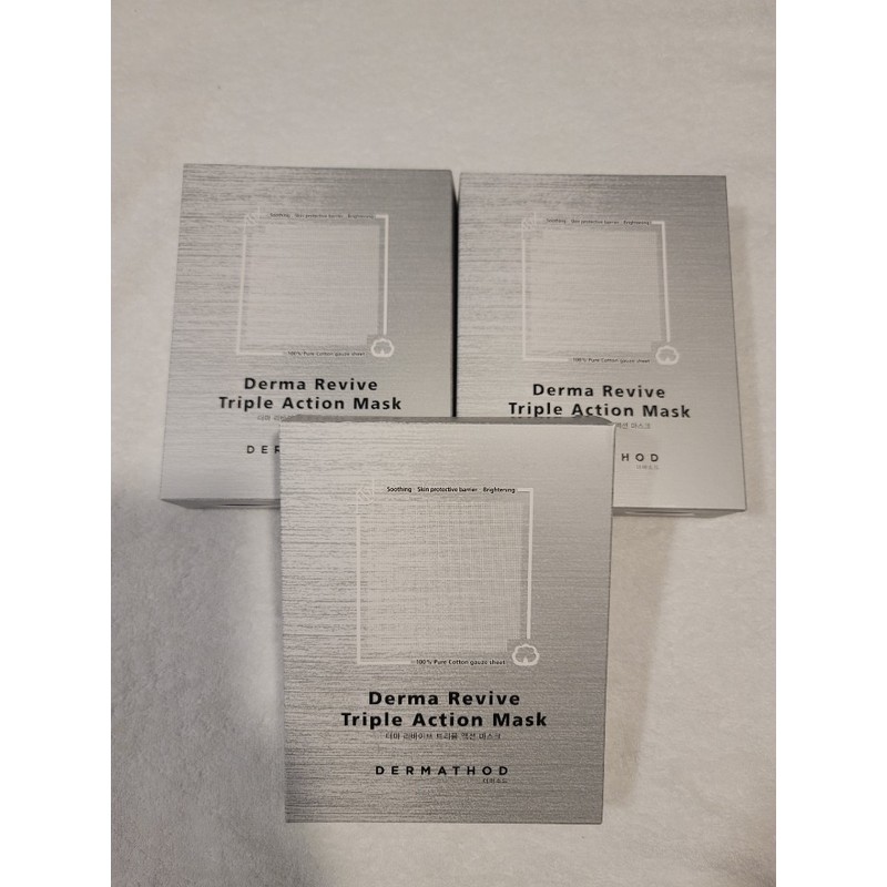 Dermasword Dermasode Derma Revive Triple Action Mask / 더마소드더마 리바이브
