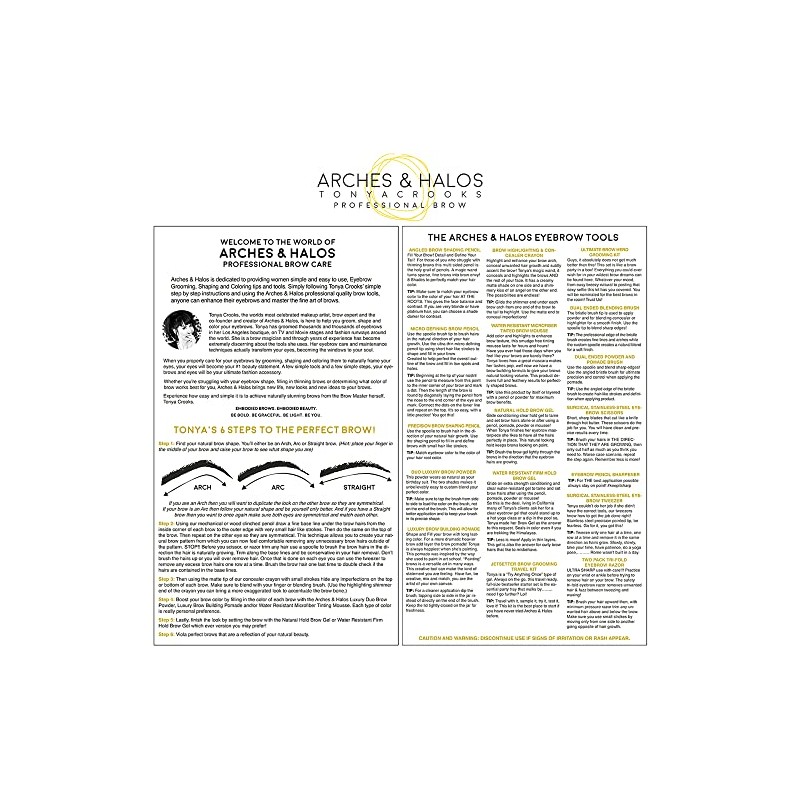 Arches & Halos Luxury Brow Building Pomade - Gel tinte