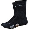 Defeet – Chaussettes Defeet Woolie Boolie 2 Noir 6 pouces – Small: 36 – 39,5 