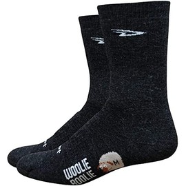 Defeet – Chaussettes Defeet Woolie Boolie 2 Noir 6 pouces – Small: 36 – 39,5 