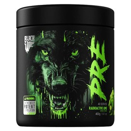 Black Wolf Pre 40 Serves Radioactive Lime Extreme Potency Pre-Workout