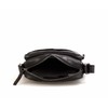 Spikes & Sparrow Leather Shoulder Bag 18 cm, black