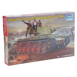 Trumpeter 1:35 - KV-1 Russian (1942) Lightweight Cast Tank