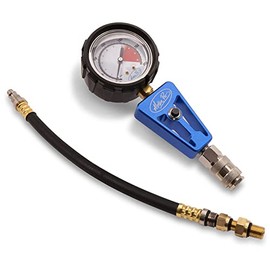 Motion Pro Compression Tester w/ 10mm, 12mm, 14mm Adapters - 2 Stroke & 4 Stroke Motorcycle Engines