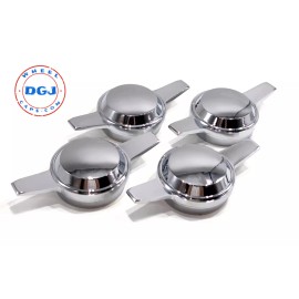 Unbranded Zenith Smooth Chrome Knock-Offs and USA Made Hammer for Lowrider Wire Wheels (M)