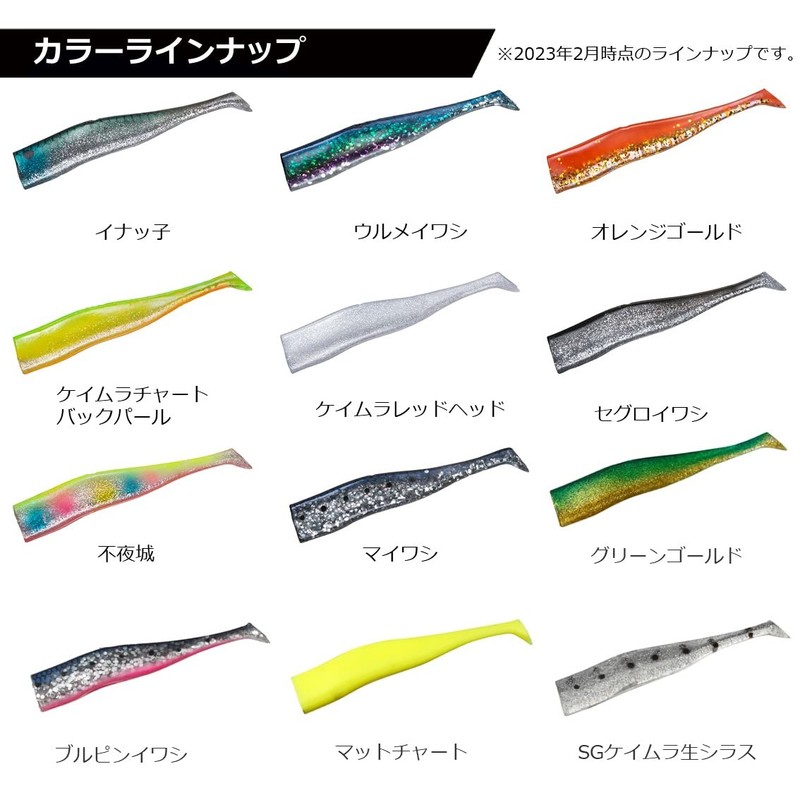 Daiwa SB-Rodem Mini Spare Body Mat Chart