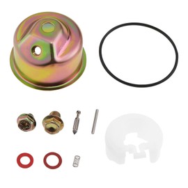 eMagTech Set of 10pcs Carburetor Kit Engine Carb Kit Replacement for Snowblower Pressure Washer Compatible with Honda GX120 GX160 GX200