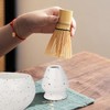 Matcha Tea Set with Whisk, Ceramic Bowl, Scoop & Holder