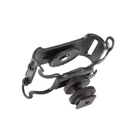 Boya BY-C10 Universal Shock Mount for Digital Recorders, LED Lights, Wireless receivers & Microphones with 1/4"-20 Thread, Black