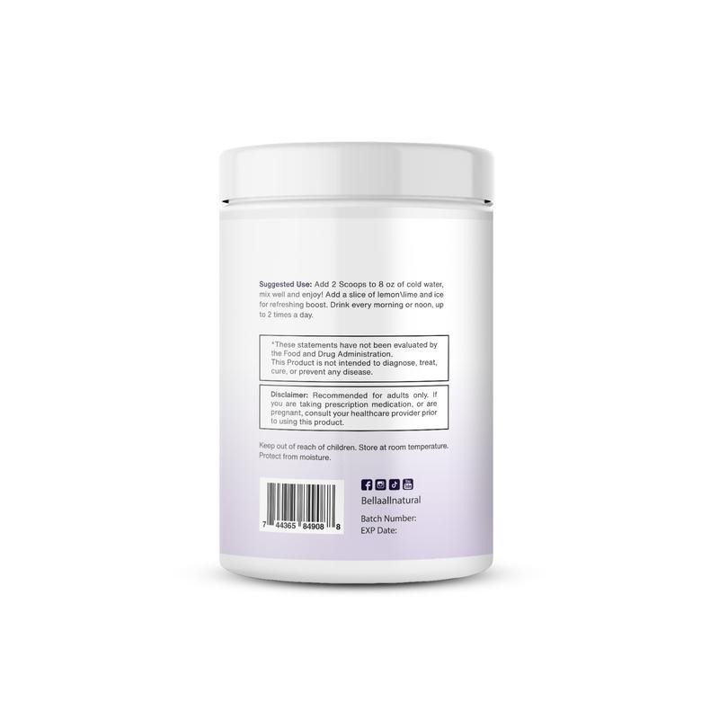 3 Pack Bella All Natural Probiotics Blackberry Lemonade for Healthy