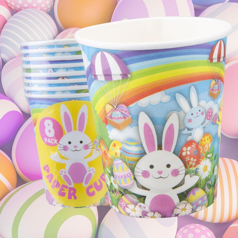 VFM - Easter Paper Cups Picnic-Party Accessories Easter Bunny Design