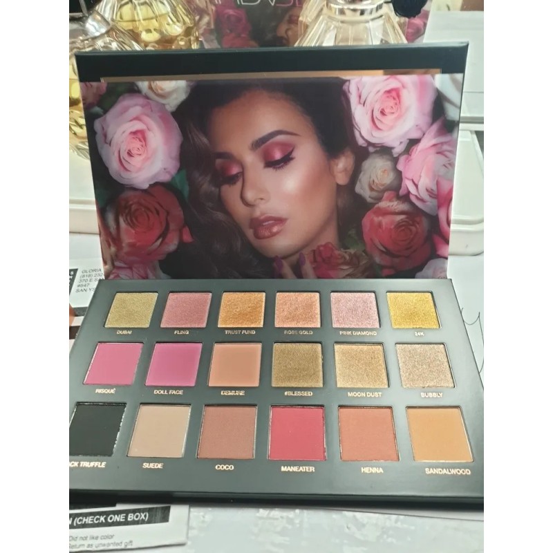 Huda Rose Gold Palette Remastered Color Multicolor