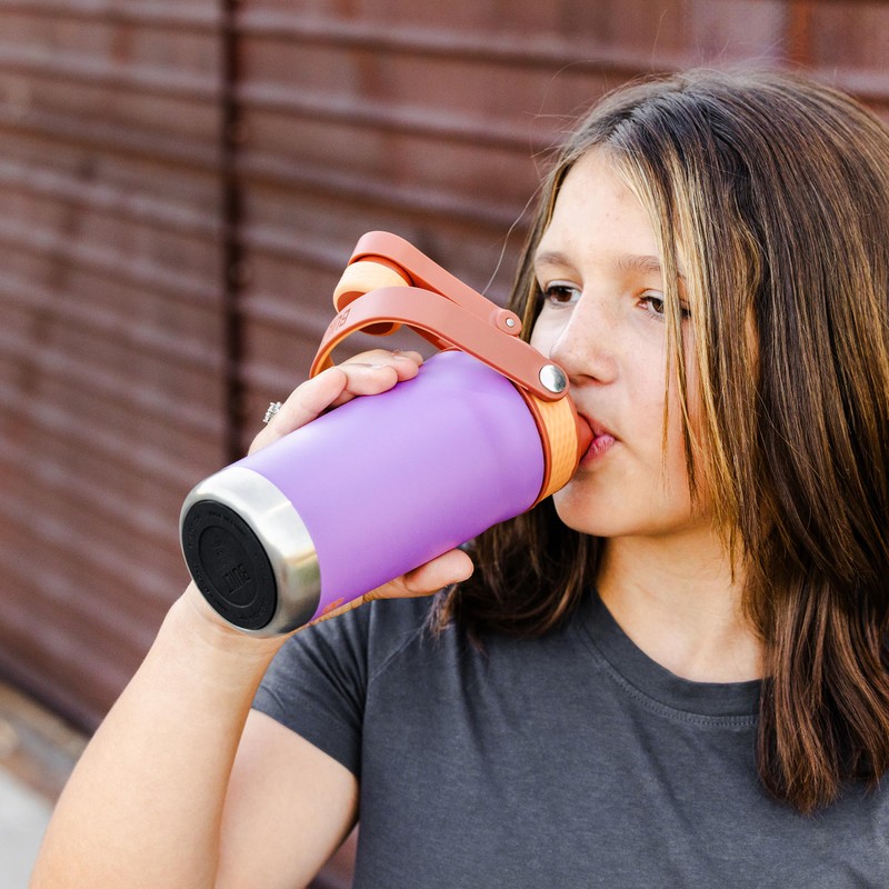 Built Bedford Dualid Bottle, 16oz, Purple Sunset, Double Walled Vacuum