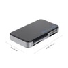 CAXUSD USB High-Speed Compact Flash Memory Card Reader Multi-Function Adapter