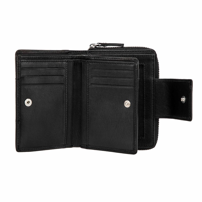 Maitre auen diethilde purse MH9FZ, black, Classic