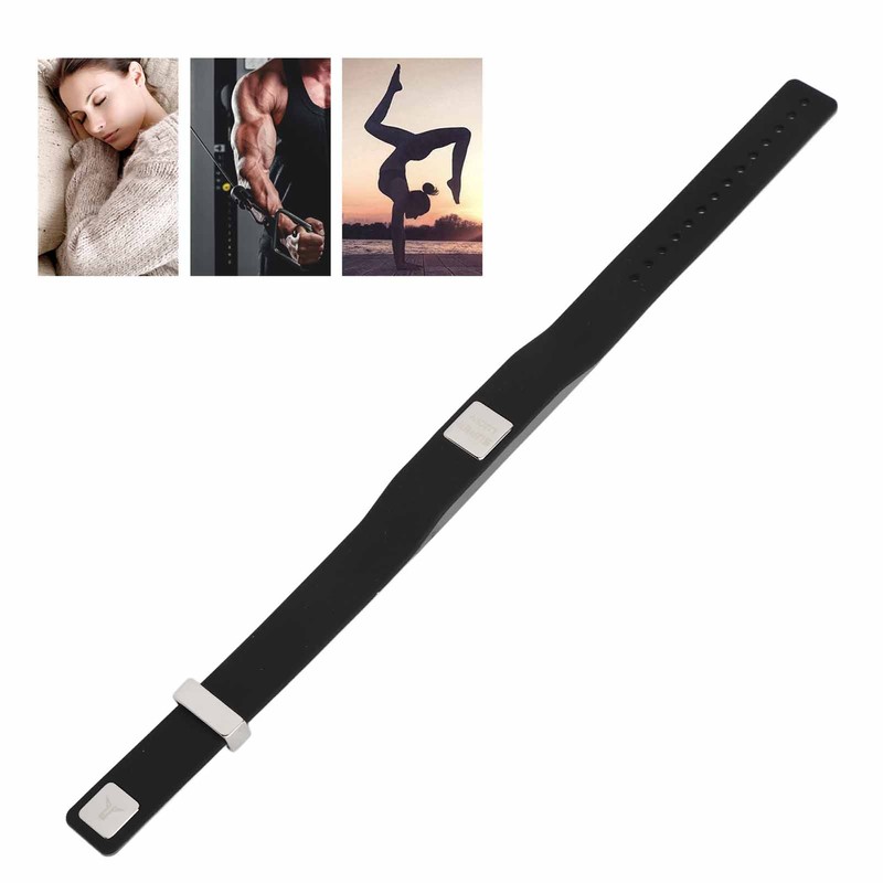 Anti Fatigue Sports Bracelet Adjustable Size Anti Static Negative Ion