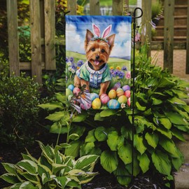 Caroline's Treasures DAC4936GF Australian Terrier Easter Egg Hunt Garden Flag Mailbox Flag Decorative Yard Flag Banner Outside Patio Artwork Yard Flower Beds, Garden Size, Multicolor