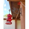 Mkono Hanging Plant Bracket Hook Iron Decorative Plant Hanger for