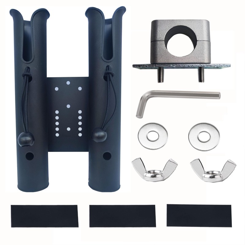 Fshing Rod Holder for Cart, Wagons,Scooter, Motorcycle, ATV & Beach