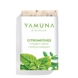 Yamuna Lemongrass Soap - Cold Pressed & Natural | Refreshing Fragrance, Gentle Cleaning & Care | Moisturising, Vegan & Sustainable | Perfect for Sensitive Skin 110 g