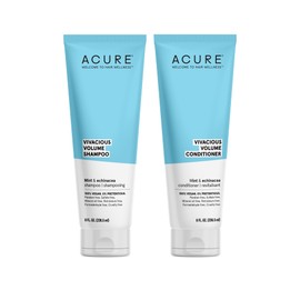 ACURE | Shampoo y acondicionador voluminizador para cabello fino y debil