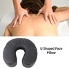 U Shaped Face Pillow Massage Face Cradle Cushion Massage Bed