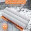Mop and Bucket Set with 360-Degree Rotatable Flat Mops Head,