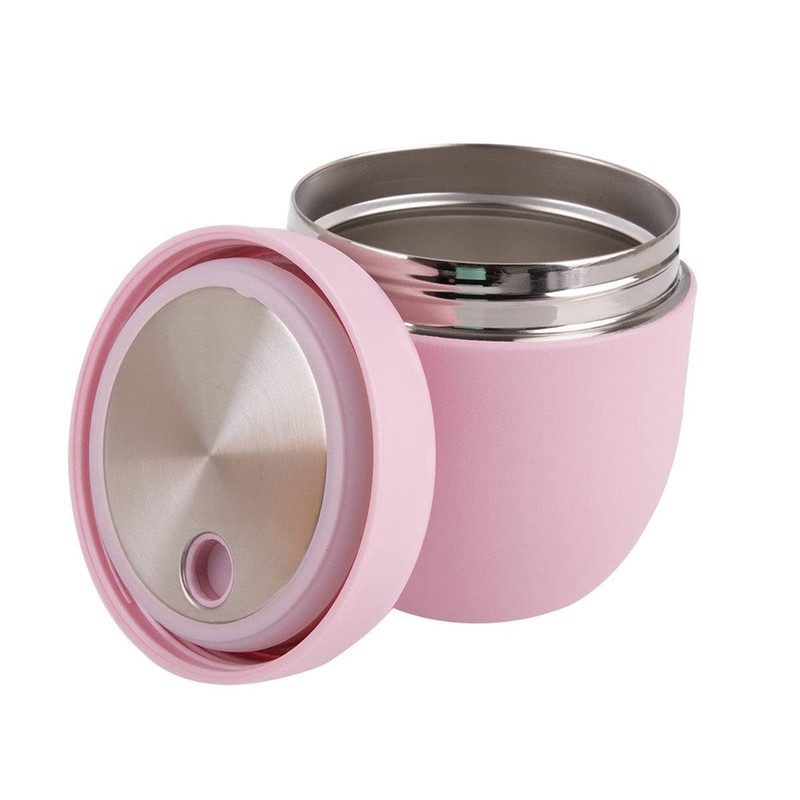 Oasis Stainless Steel Double Wall Insulated Food Pod 470Ml -