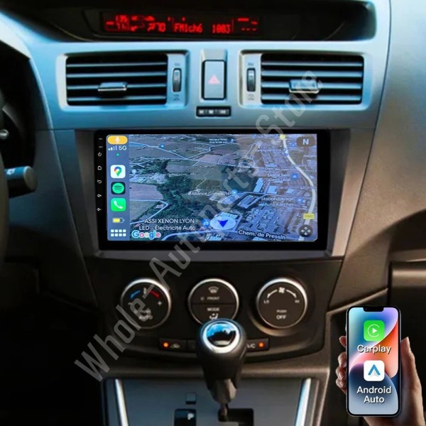 Vorally Para 2011 12 13-2015 Mazda 5 reproductor de Radio