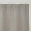 Mu-in Ryohin Flame-Retardant and Blackout Dobby Weave Non-Pleated Curtain, Width