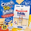 56% MILK CLASSIC Korean Milk Cracker Snacks, Made with Rice