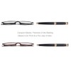 EYEGUARD Reading Glasses with Portable Case Slim Mini Pocket Readers