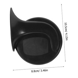 ULTECHNOVO Motorcycle Horn Loud Snail Horn for Motorbike Easy Install Motorcycle Accessories for Enhanced Safety