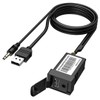 CHELINK USB AUX Flush Mount - Car Dashboard Panel Jack