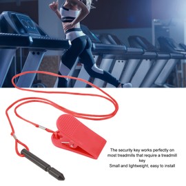 Keenso Pack of 2 Treadmill Safety Keys, Safety Lock, Emergency Stop Safety Clip for Commercial Treadmills in the Home