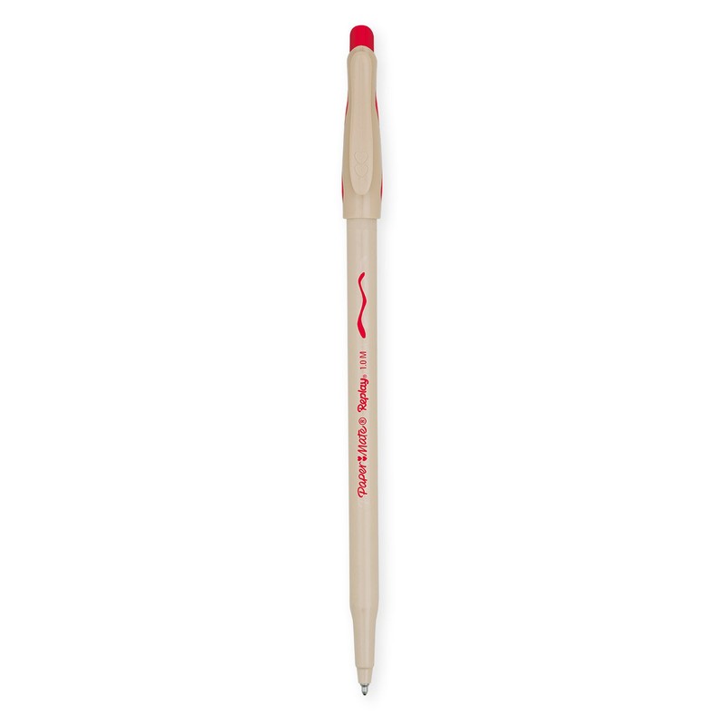 Paper Mate Replay Erasable Ballpoint Pen Medium 1.0mm Red (Pack