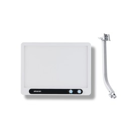 Amaran Verge Edge-Lit LED Panel Light Flicker-Free Eye-Safe (White, US) Bundle with Verge Stand Adapter (2 Items)