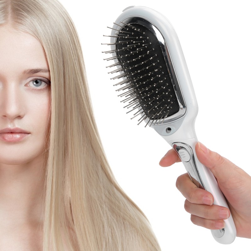 Electric Negative Ion Massage Comb Magnetic Therapy Vibration Scalp Massage