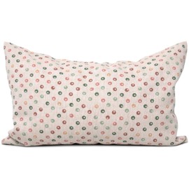 Organic Lavender Cushion 30 x 20 cm Organic Cover "Dots" + Organic Lining Natural/Scented Pillow Herb Cushion