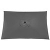 Patio Umbrella Replacement Canopy for 6 Ribs 10 x 6.5