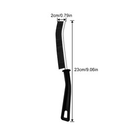 LICQIC Gap Cleaning Brush, Hard Bristle Crevice Brush, 15° Angle Magic Brush for Bathroom, Tiles, Kitchen, 8 Pcs