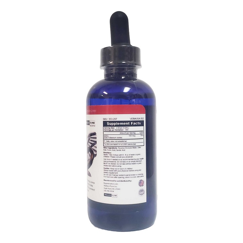 ki ULTRA 500ppm Potassium Iodide Super Concentrate Liquid Ionic Iodine