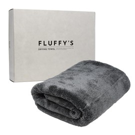 Null+ FLUFFY'S DRY TOWEL Fluffy Dry Towel, Super Absorbent & Super Fluffy, Amazing Time Wiring, Super Large Size, Super Absorbent, Microfiber Cloth, Wiping Towel, Car Wash, Stylish, Coated Car, Waste,